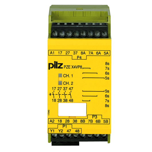 787584 New PILZ PZE X4VP8 C 24VDC 4n/o